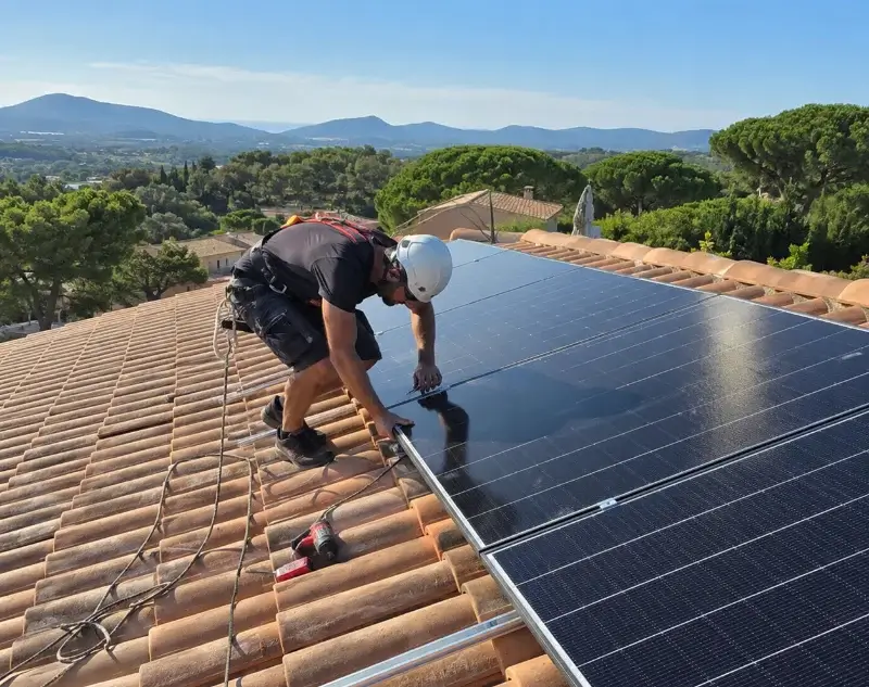 Installateur panneaux solaires Mauzac — pose photovoltaïque sur toiture