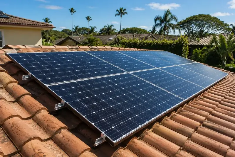 Installation de panneaux solaires à Mauzac